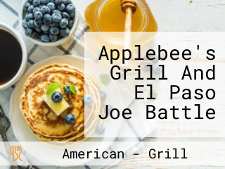 Applebee's Grill And El Paso Joe Battle