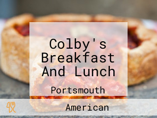 Colby's Breakfast And Lunch