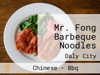 Mr. Fong Barbeque Noodles