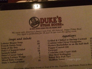 Duke's Steakhouse At Casino Fandango