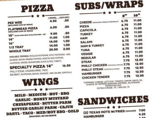 Sparky's Pizza And Subs