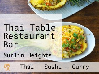 Thai Table Restaurant Bar