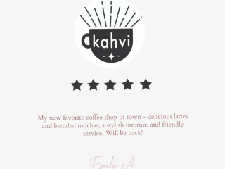 Kahvi Coffee House Cafe