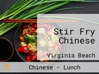 Stir Fry Chinese