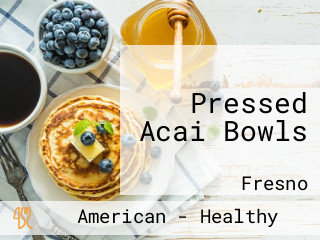 Pressed Acai Bowls