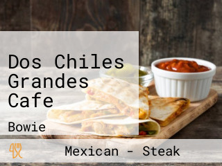 Dos Chiles Grandes Cafe