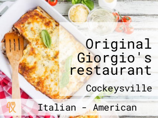 Original Giorgio's restaurant