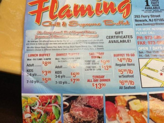 Flaming Grill Supreme Buffet