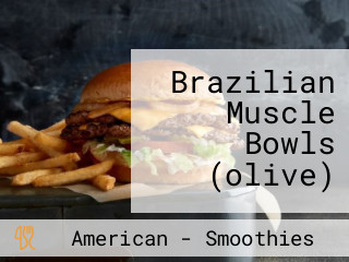 Brazilian Muscle Bowls (olive)