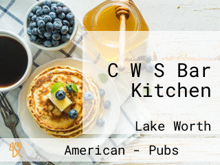 C W S Bar Kitchen