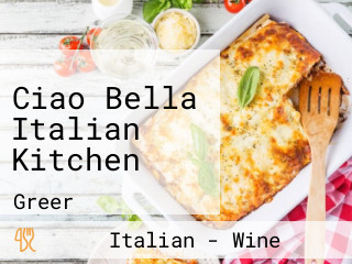 Ciao Bella Italian Kitchen