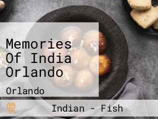 Memories Of India Orlando