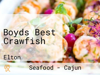 Boyds Best Crawfish