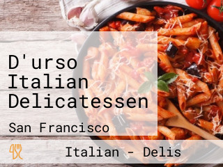 D'urso Italian Delicatessen