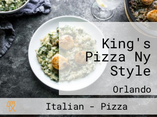 King's Pizza Ny Style