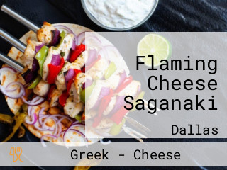 Flaming Cheese Saganaki