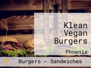 Klean Vegan Burgers
