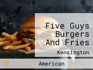 Five Guys Burgers And Fries