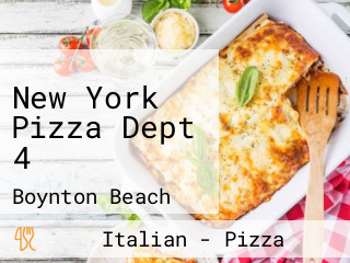 New York Pizza Dept 4