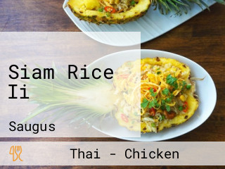 Siam Rice Ii