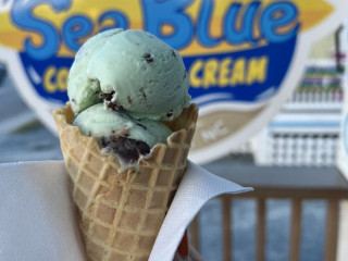 Sea Blue Coffee Ice Cream