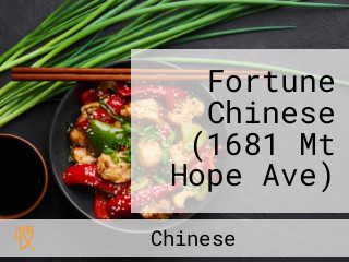 Fortune Chinese (1681 Mt Hope Ave)