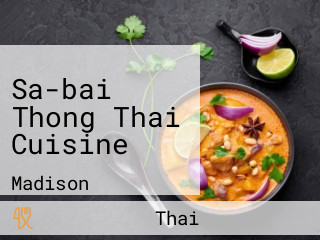 Sa-bai Thong Thai Cuisine