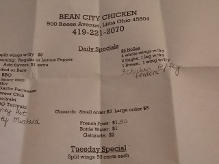 Bean City Chicken Llc