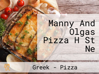 Manny And Olgas Pizza H St Ne