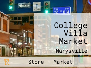 College Villa Market