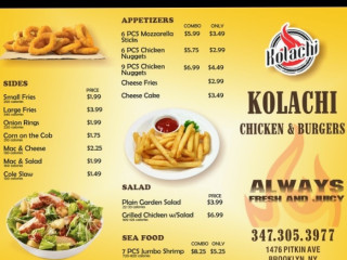 Kolachi Chicken Burgers