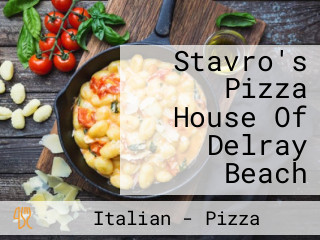 Stavro's Pizza House Of Delray Beach