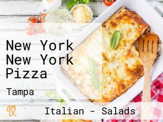New York New York Pizza