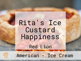 Rita's Ice Custard Happiness