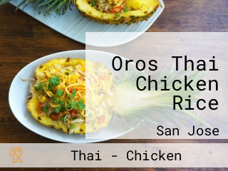 Oros Thai Chicken Rice