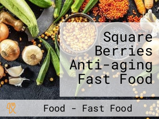 Square Berries Anti-aging Fast Food