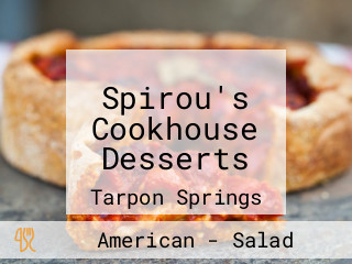 Spirou's Cookhouse Desserts