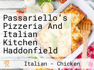 Passariello’s Pizzeria And Italian Kitchen Haddonfield