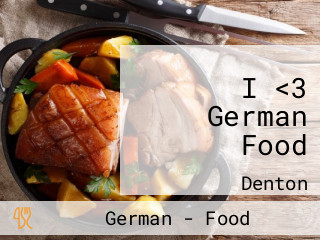 I <3 German Food