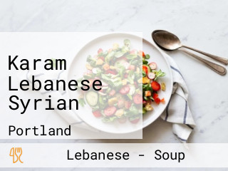 Karam Lebanese Syrian