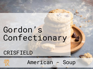 Gordon’s Confectionary