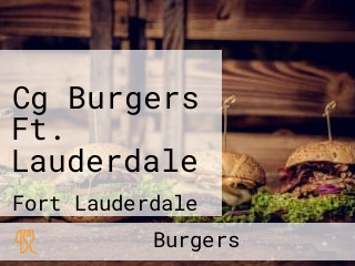 Cg Burgers Ft. Lauderdale
