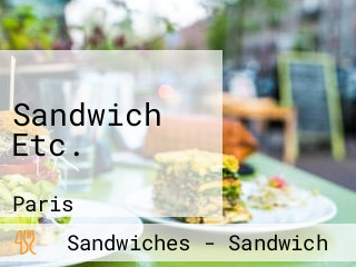 Sandwich Etc.