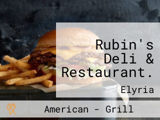 Rubin's Deli & Restaurant.