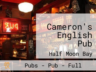 Cameron's English Pub