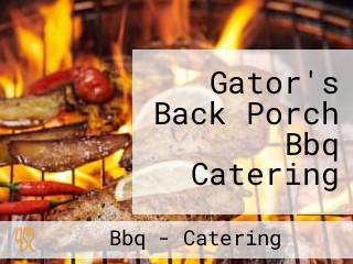 Gator's Back Porch Bbq Catering