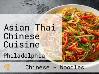 Asian Thai Chinese Cuisine