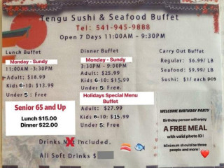Tengu Sushi And Seafood Buffet