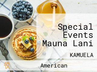 Special Events Mauna Lani