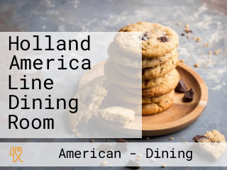 Holland America Line Dining Room